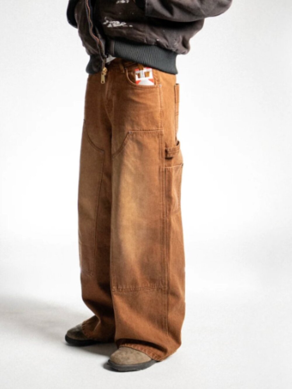Dark Double Chocolate Knee Cargo Pant | Men's M NWT